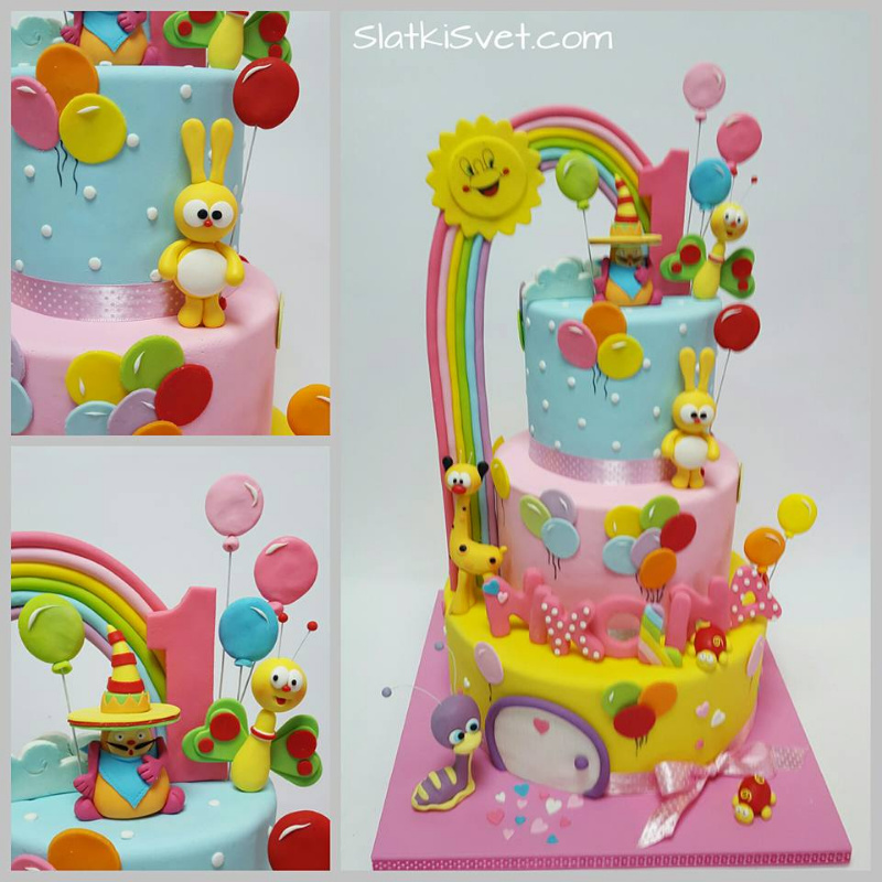 Torta baby tv