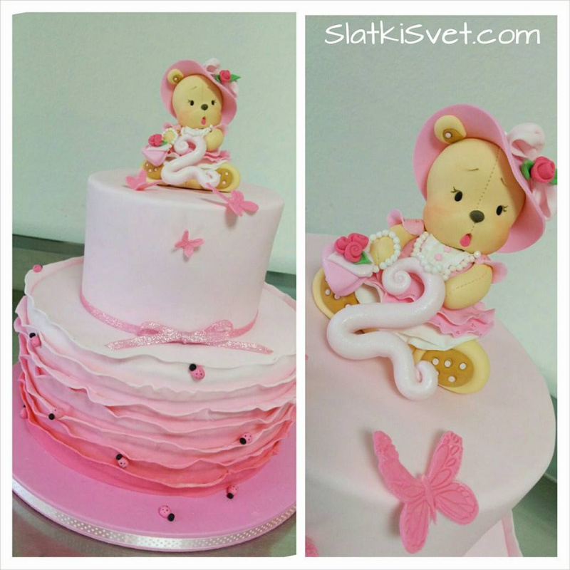 Torta meda najlepsetorte za devojcice
