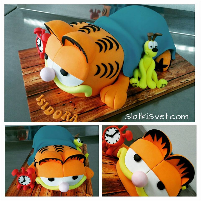 Torta garfild 2016