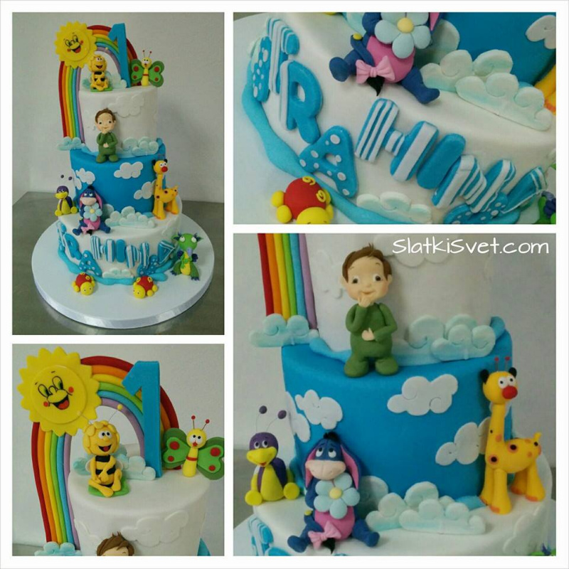Baby tv torta
