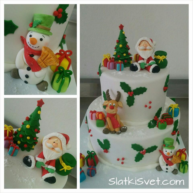 Torta deda mraz 2016
