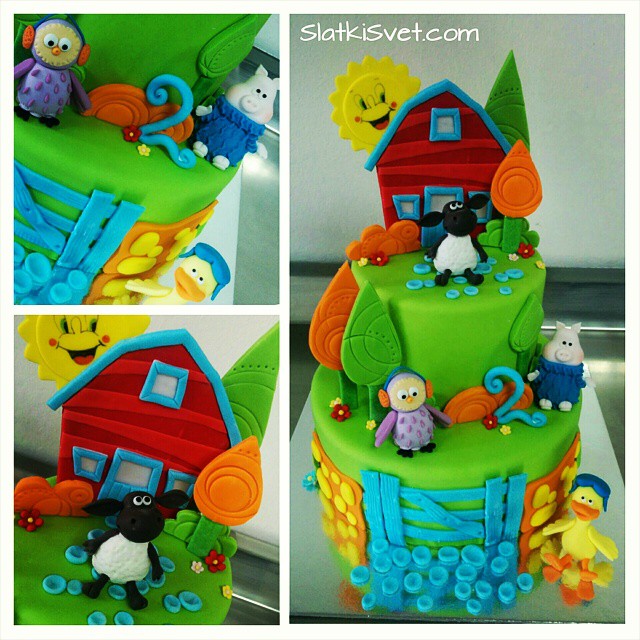 Torta timmy time farma